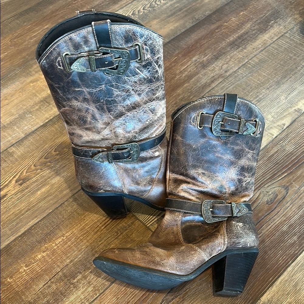 Women's dingo western heeled boots